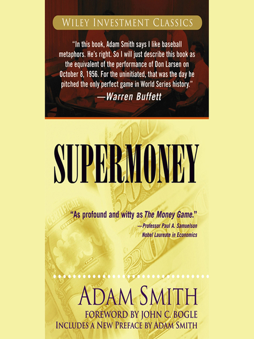 Title details for Supermoney by John C. Bogle - Available